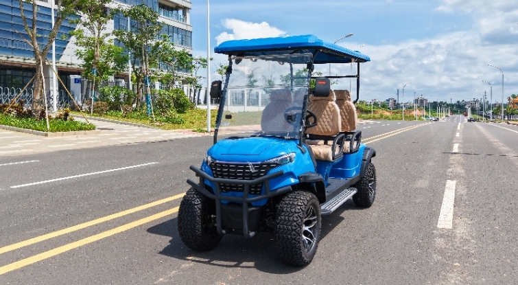 深藍(lán)色款高爾夫球車